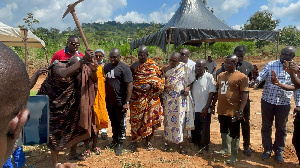 Nana Akuako Sarpong Sports Complex Sod Cutting .jpeg