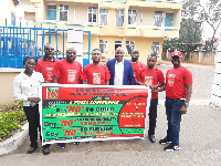 Executives of Anchoring Democracy Advocacy Movement Ghana in a group picture