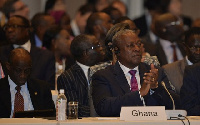 President John Mahama at the 6th Tokyo International Conference on African Development in Kenya.