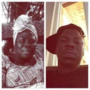 Stonebwoy and mom