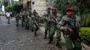 Kenyan soldiers