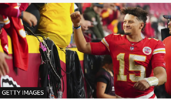 Patrick Mahomes has led the Kansas City Chiefs to Super Bowl victories in 3 of the past 5 seasons