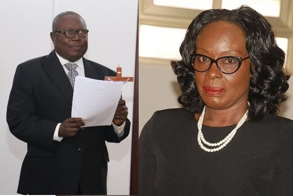 Martin Amidu, Special Prosecutor and Gloria Akuffo, Attorney General