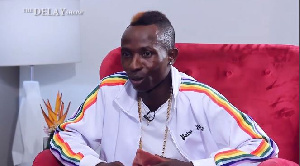 Patapaa was on the Delay show