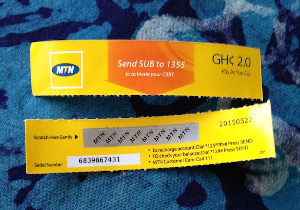 MTN scratch cards