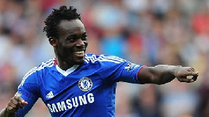 Ghanaian football legend Michael Essien