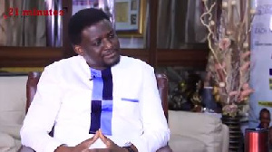 Bishop Charles Agyinasare speaking to Kwabena Kyenkyenhene Boateng on 21minutes with KKB