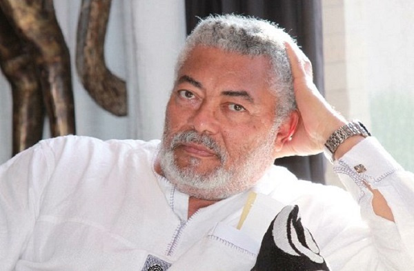 Former president of Ghana, the late Jerry John Rawlings