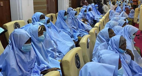 Rescued Jangebe schoolgirls