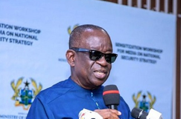 Albert Kan Dapaah, Minister of National Security