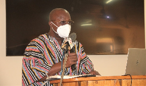 Dr. Emmanuel Kofi Dzotsi, the Regional Director of the Ghana Health Service