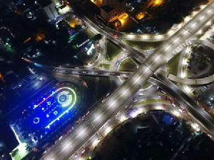 Kwame Nkrumah Circle interchange was constructed under John Mahama administration