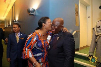 President Nana Addo Dankwa Akufo-Addo and his wife, Rebecca Akufo-Addo