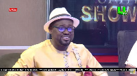 Abeiku Santana is sitting in for the regular host Nana Ama McBrown