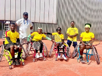 Ghana Wheelchair Tennis team