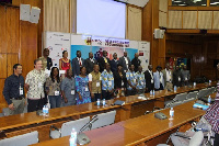 Members of the Council of Ghana Chamber of Mines at the 94th AGM