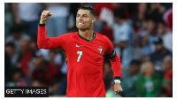 Ronaldo has now scored 130 goals for Portugal