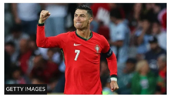 Ronaldo has now scored 130 goals for Portugal