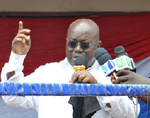 Akufo Addo Campaigning