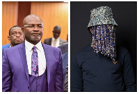 Anas Aremeyaw Anas (left) and Kennedy Agyapong