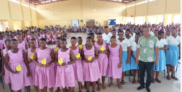 The event took place at the school’s auditorium in Agbakope