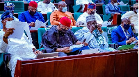 Lawmakers inside di Nigeria House of Reps in Abuja