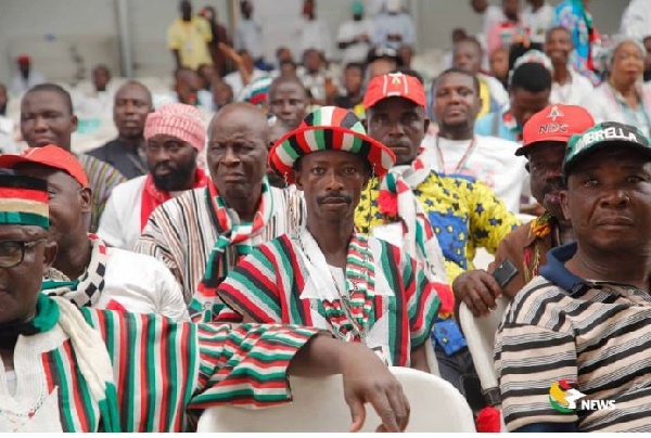 File: Some NDC delegates