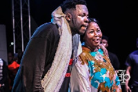 Medikal and his mother