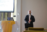 Kim Henrik Gronert speaking during the seminar