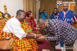 Napo encouraged Nungua residents to vote for the NPP