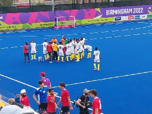 Ghana's hockey team at the 2022 Commonwealth Games