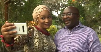 Vice President Dr Mahamudu Bawumia and his wife, Hajia Samira Bawumia