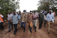 Parliamentary select-committee on Sanitation tours Ashanti-Region