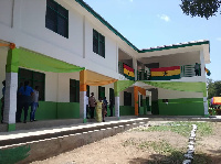 The Akwamuman Senior High School administration block