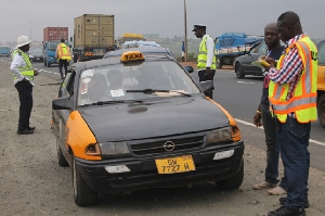 A file photo of the police on the roads