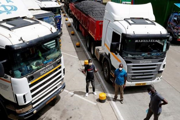 Long queues at the border have caused delays and made perishable goods go bad