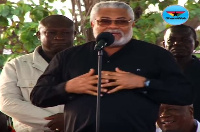 Former President, Jerry John Rawlings