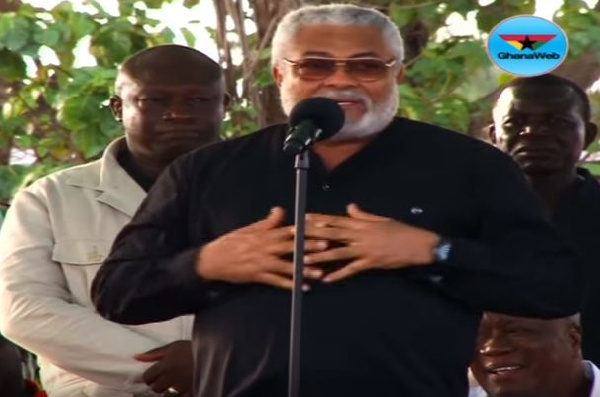 Former President, Jerry John Rawlings