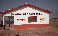 The all-girls model school was inaugurated by ActionAid Ghana