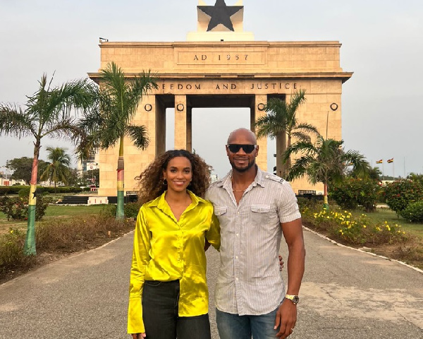 Alyshia Akua Powell and Asafa Powell