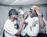 Nigerian artiste Davido and Burna Boy