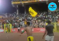 Thomas Partey celebrating Ghana's World Cup qualification