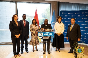 Nana Addo Dankwa Akufo Addo With UNESCO Board