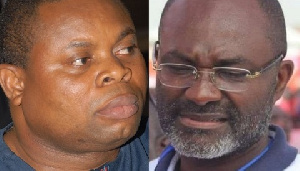 Franklin Cudjoe and Kennedy Agyapong