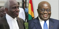 President Nana Addo Dankwa Akufo-Addo and legal luminary Tsatsu Tsikata