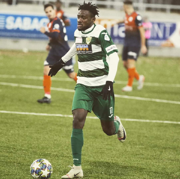 Ghanaian player, Asumah Abubakar