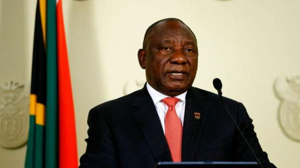 South African President, Cyril Ramaphosa