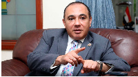 Egyptian Ambassador to Kenya Wael Nasr Eldin Attiya during the interview at the embassy in Nairobi