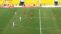 Hearts and Kotoko match being played at the Accra Sports Stadium