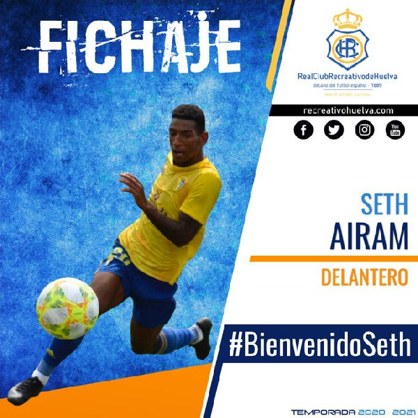 Ghanaian international Seth Airam